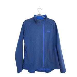 The North Face Women's "Needit" Full-Zip Jacket Amparo Blue Heather Sz L